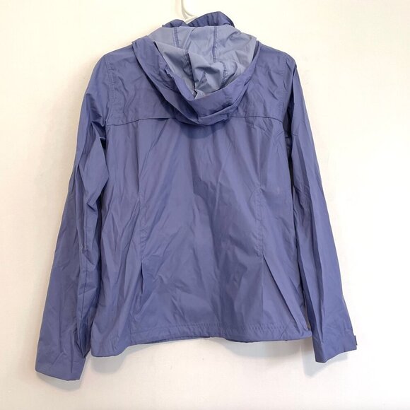 COLUMBIA Switchback II Jacket Solid Periwinkle Purple Blue Windbreaker Active M - Picture 12 of 16